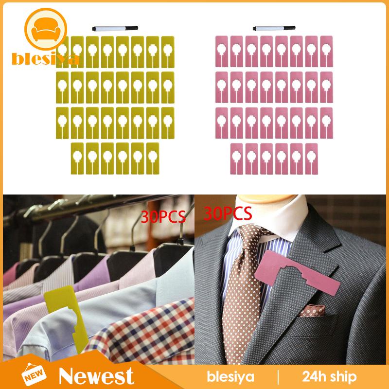 [Blesiya] Set 30 Tấm Chia Ngăn Tủ Quần Áo Bằng Vải Dùng Trong Nhà / Cửa Hàng