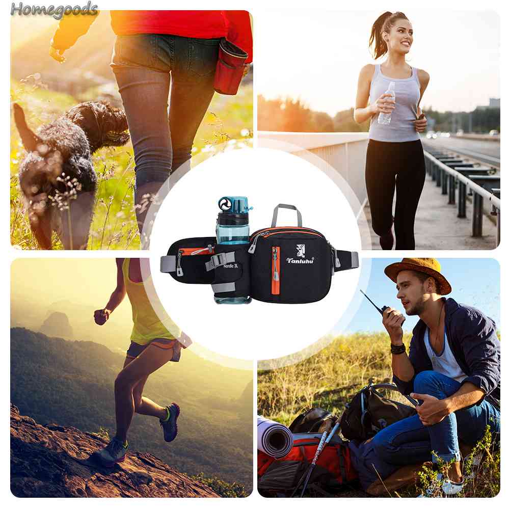 Pro-hot Túi Đeo Thắt Lưng Nylon Chống Trộm Thoáng Khí Phụ Kiện Thể Thao [homegoods.vn]