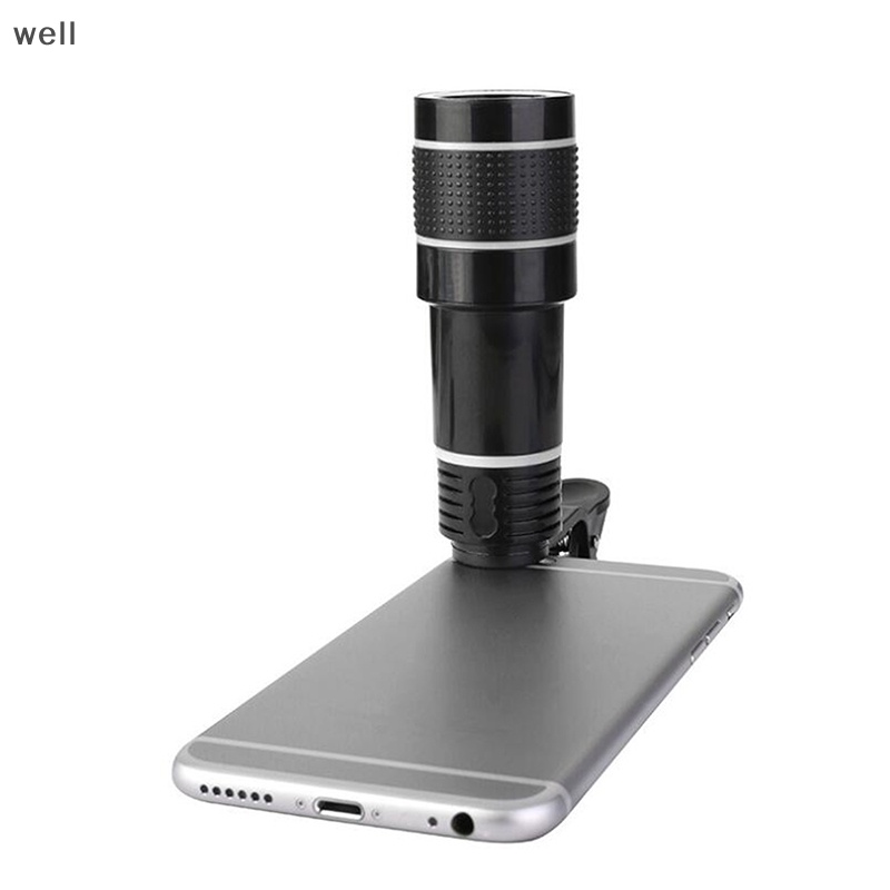 20x Zoom HD phổ điện thoại thông minh máy ảnh quang học Telephoto Clip ống kính viễn vọng [RIL]