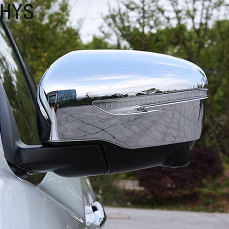 Ốp Gương Chiếu Hậu Màu Bạc chrome Cho NISSAN NAVARA 2016-2023, NAVARA NP300
