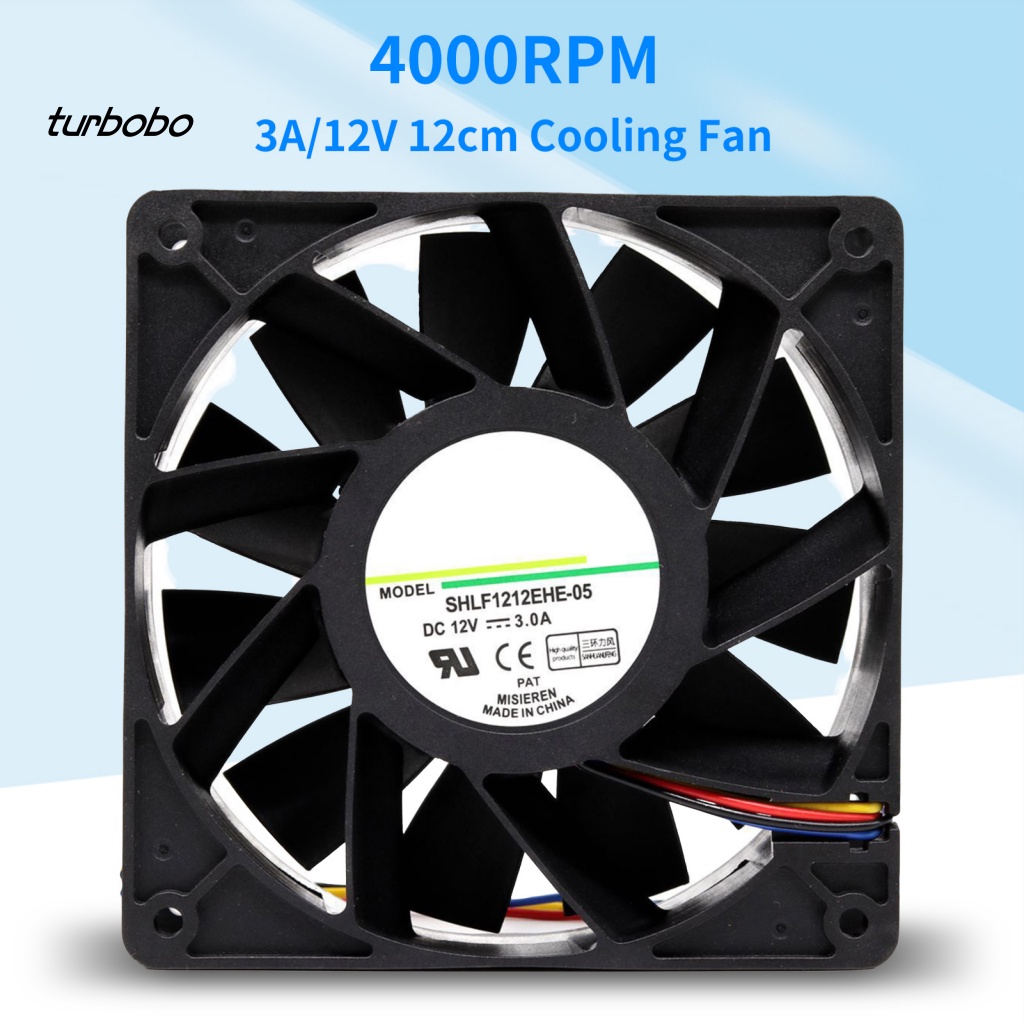 Quạt Tản Nhiệt Cho Máy Chủ 3A / 12V 12cm 4000RPM