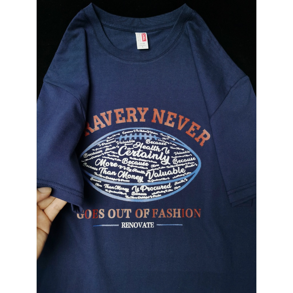 NRVP Áo Thun 100% Cotton Tay Ngắn In Hình Phong Cách Hàn Quốc Mới