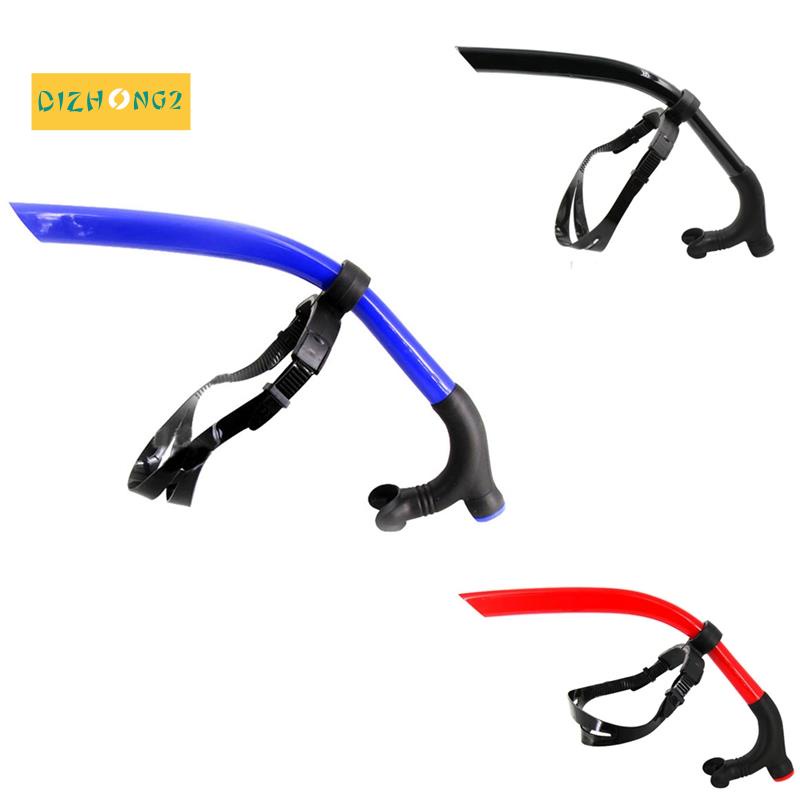 Bơi lội Silicone Ống thở phía trước Đào tạo lặn Người lớn Ống thở Ống lặn Thiết bị lặn với bình dưỡng khí