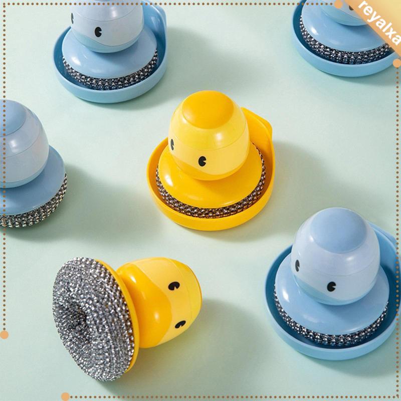 [Reyalxa] Set 5 Bàn Chải Vệ Sinh Nồi Chảo Có Thể Tái Sử Dụng