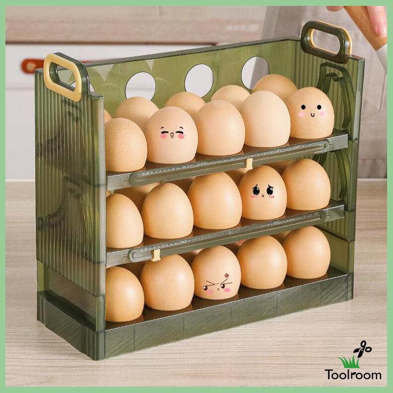 Hộp Đựng Trứng Có Thể Xếp Chồng Tiện Dụng Cho Nhà Bếp