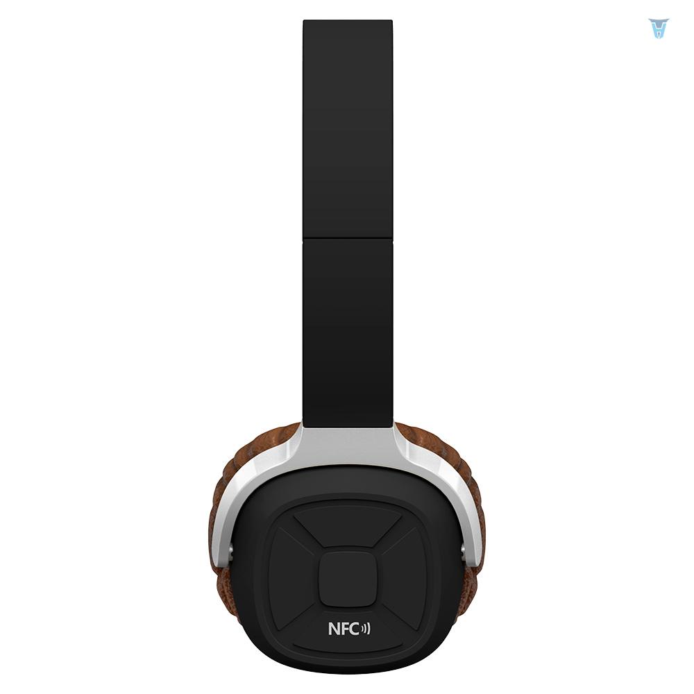 Tai Nghe Bluetooth 4.1 Không Dây NB-9 NFC Có Thể Gấp Gọn Giắc Cắm 3.5mm 2 Trong 1 Dành Cho iPhone6S 6 Samsung S6