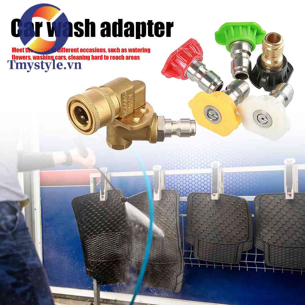 Bộ 5 Đầu Nối Vòi Phun Nước 4500 PSI 1 / 4