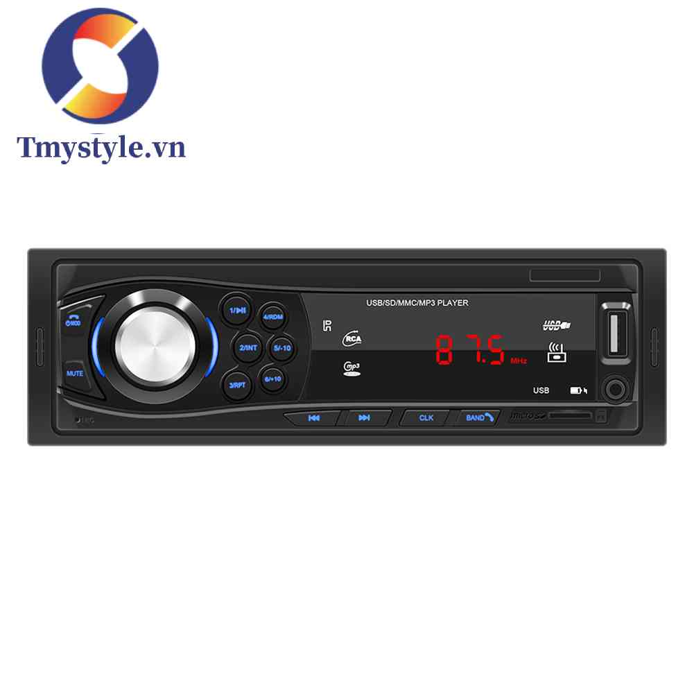 Bộ Thiết Bị Nhận Tín Hiệu Âm Thanh FM / Thẻ TF 1 DIN SWM-1028 Chuyên Dụng Cho Xe Hơi