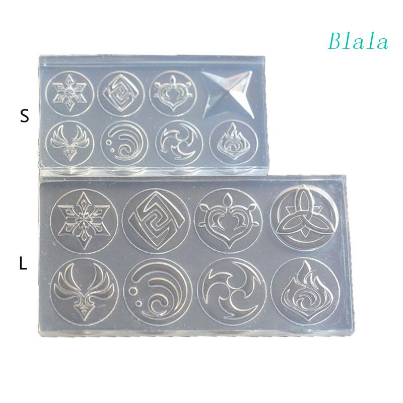 Khuôn Silicone Làm Đá Resin Hình Viên Đá Yuansu