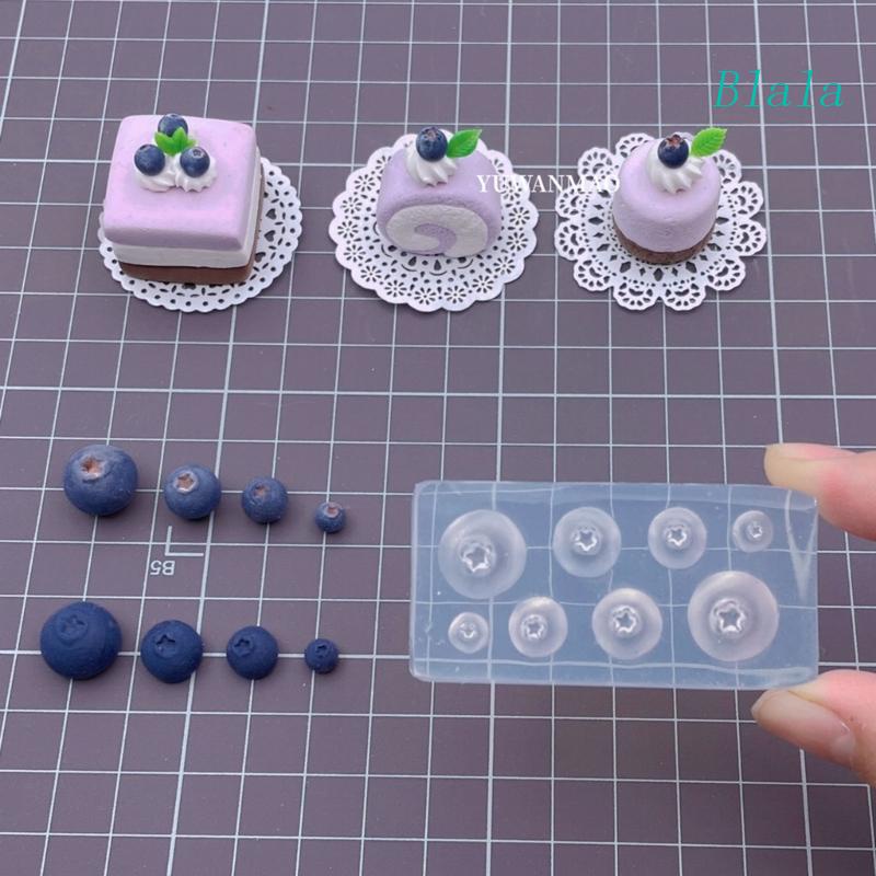 Khuôn Silicone Tạo Hình Trái Cây Trang Trí Bánh Kem