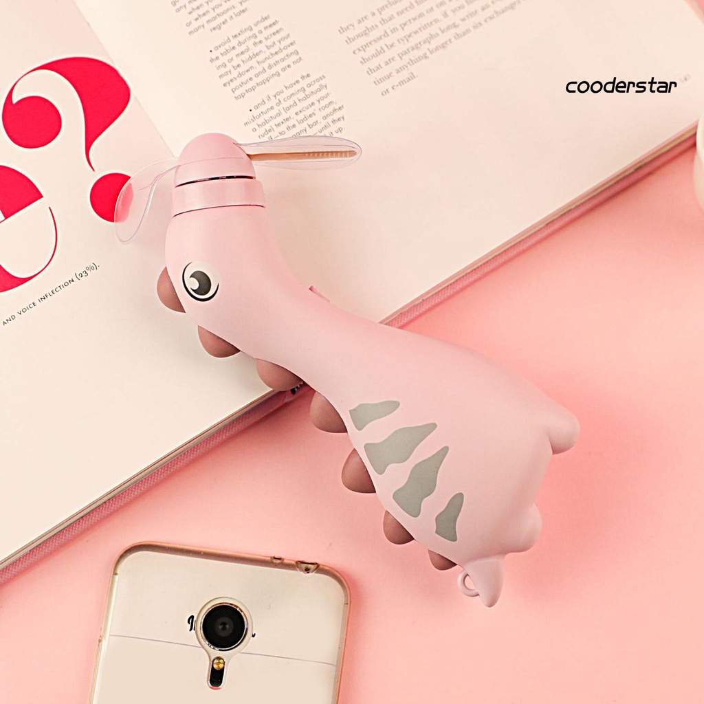 Quạt Làm Mát Hoạt Hình Bằng ABS Có Đèn Flash Siêu Mạnh