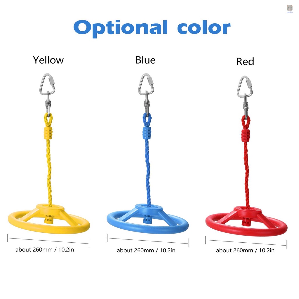 Đồ Chơi Vòng Xoay 360 Độ Treo Xe Đẩy Em Bé ° Bộ Dụng Cụ Luyện Tập Sức Mạnh Cánh Tay Gắn Vô Lăng Xe Hơi Tại Nhà Tiện Dụng