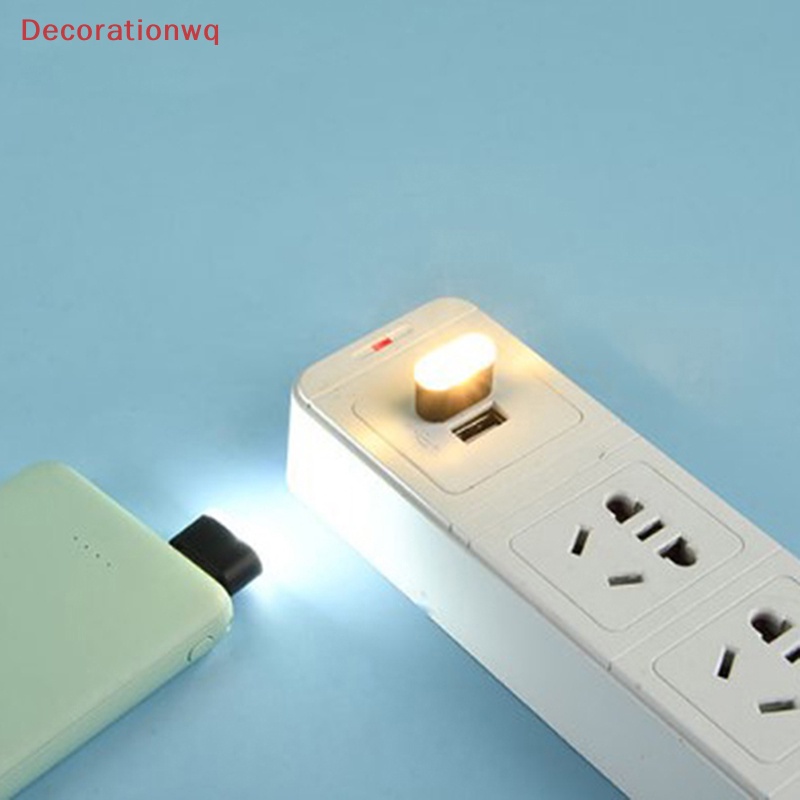 1 Đèn LED USB Ánh Sáng Trắng Tự Động Trang Trí Nội Thất Xe Hơi Mới