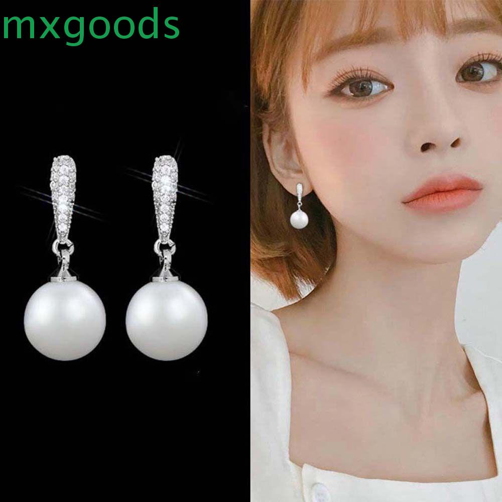 Mxgoods Bông Tai Thả S925 Ngọt Ngào Hợp Thời Trang|Trang Sức Thanh Lịch Làm Quà Tặng