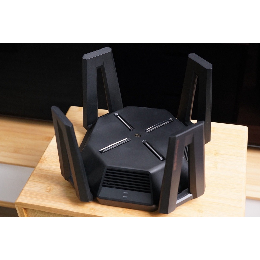 Bộ định tuyến Xiaomi Router Wifi 6 AX9000, dành game thủ, ba băng tần kết nối 1000 thiết bị/ROUTER WIFI6 AIOT AX6000