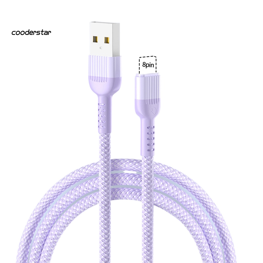 Dây Cáp Sạc Bện Nylon Dài 2M Cho Gia Đình