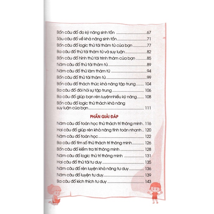 Sách -Siêu Trí Tuệ: Tư Duy Thông Minh Và Nhanh Trí +Khả Năng Sinh Tồn +Câu Đố Suy Luận Kiểm Tra IQ +Thử Tài Thám Tử - VT