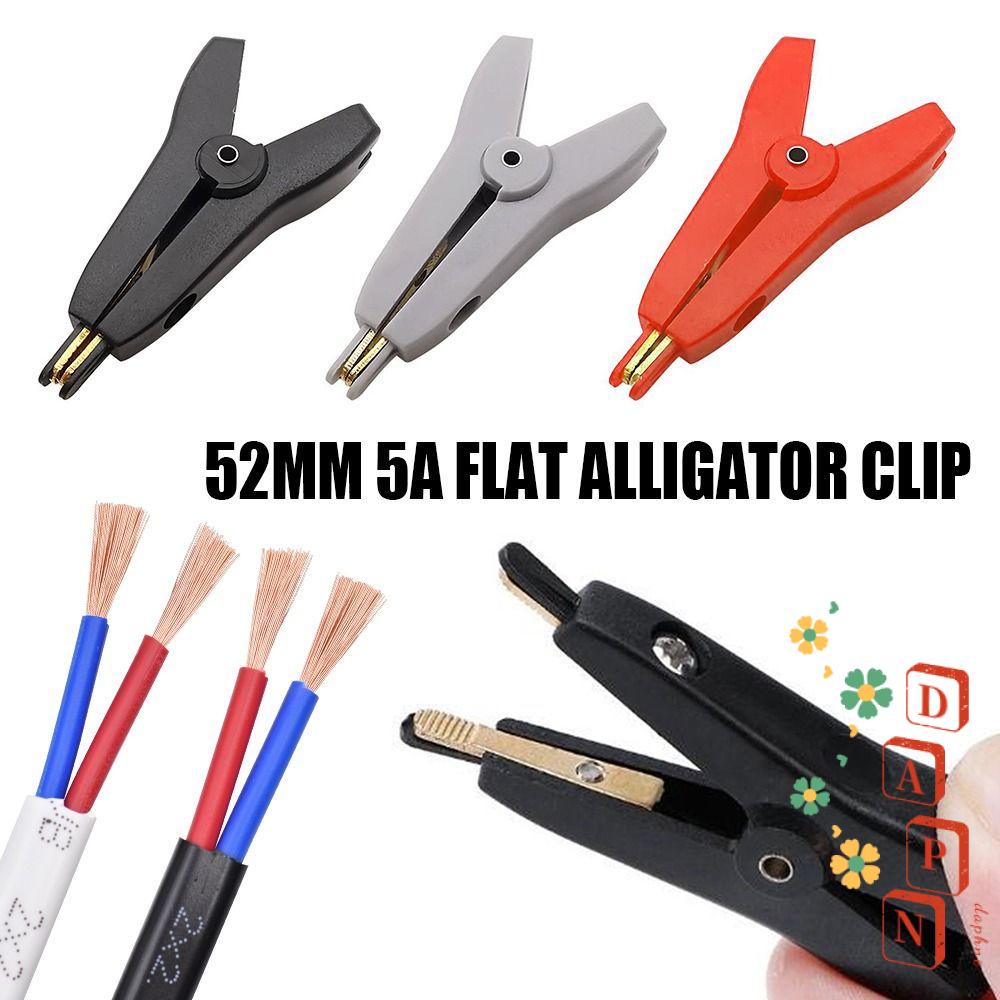 Kẹp Cá Sấu DAPHS Bằng Kim Loại Dùng Kiểm Tra Pin LCR Kelvin