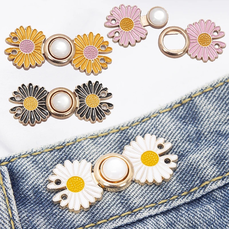 Khóa Cài Cố Định Quần Váy Bằng Hợp Kim DIY Có Thể Tháo Rời