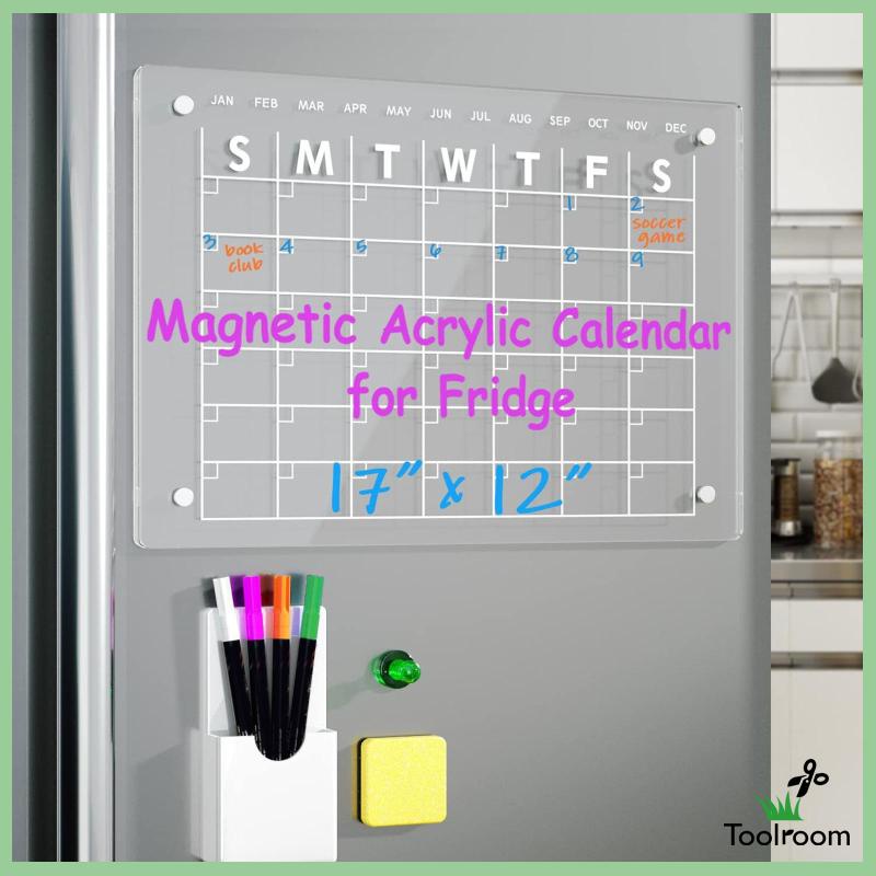 [Toolroom] Lịch Lên Kế Hoạch Hàng Tháng Có Nam Châm Xách Tay Cho Sự Kiện Đặc Biệt