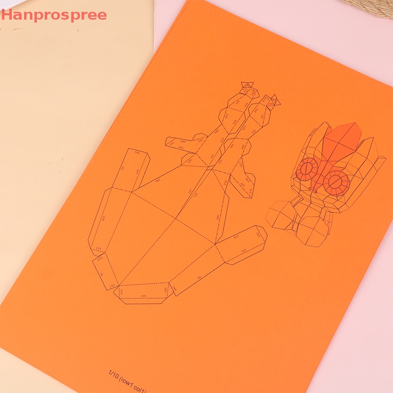 Mô Hình Nhân Vật Groot Olaf 3D Bằng Giấy Thủ Công Để Bàn Trang Trí