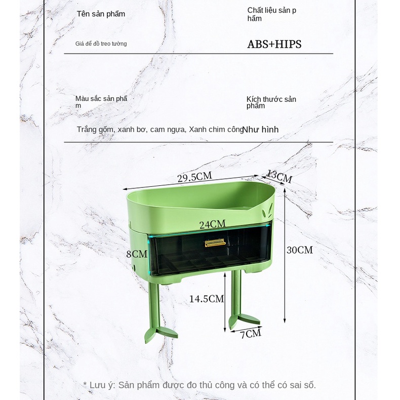 Kệ Đựng Bàn Chải Đánh Răng / Kem Đánh Răng Gắn Tường Tiện Dụng Cho Nhà Tắm