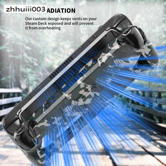 Ốp Bảo Vệ Máy Chơi Game Hơi Nước Siêu Mỏng Có Thể Tháo Rời Kèm Giá Đỡ Tiện Dụng