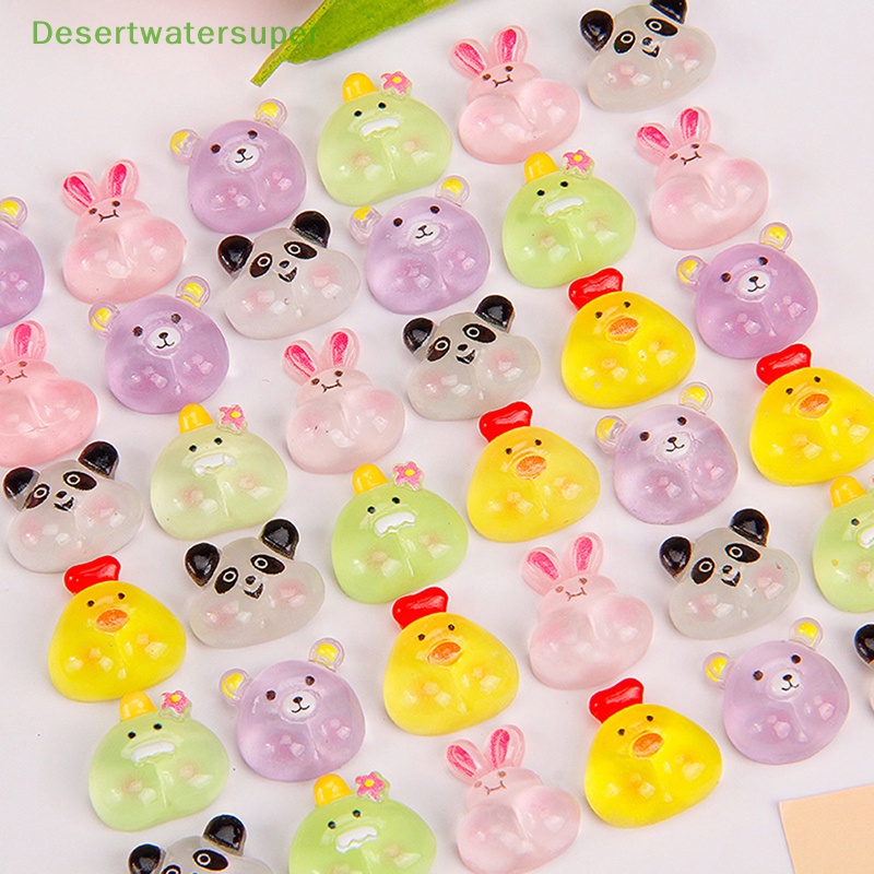 Bộ 10 Động Vật Hoạt Hình Phát Sáng Tự Làm Đồ Trang Trí