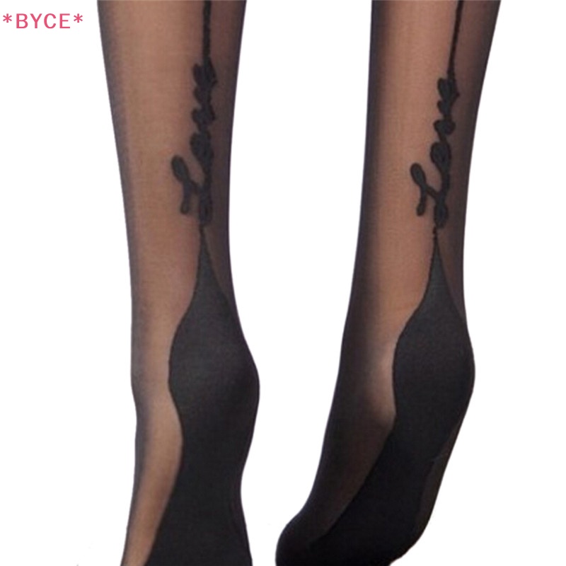 Quần Tất In Chữ Tiếng Anh Gợi Cảm Cho Nữ Mới