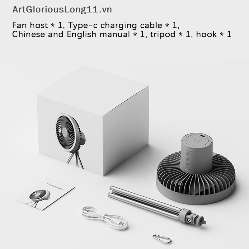 Quạt USB 10000mAh Có Thể Sạc Lại Tiện Dụng