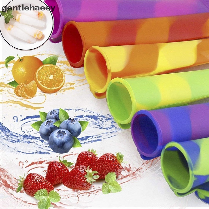 Khuôn Silicone Làm Kem Que DIY Tiện Dụng