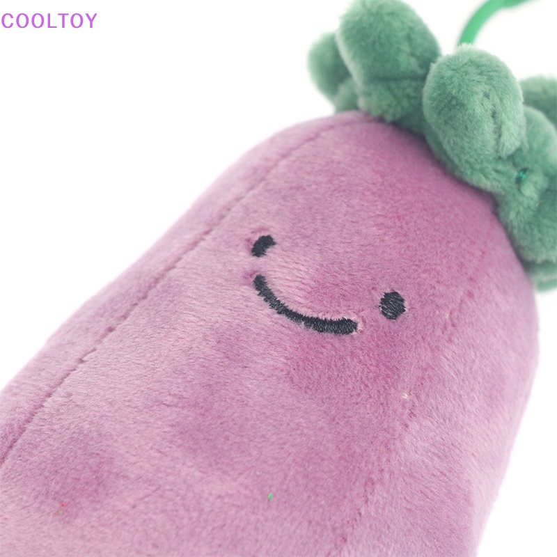 Móc Khóa Hình Trái Cây Hoạt Hình Nhồi Bông Đáng Yêu