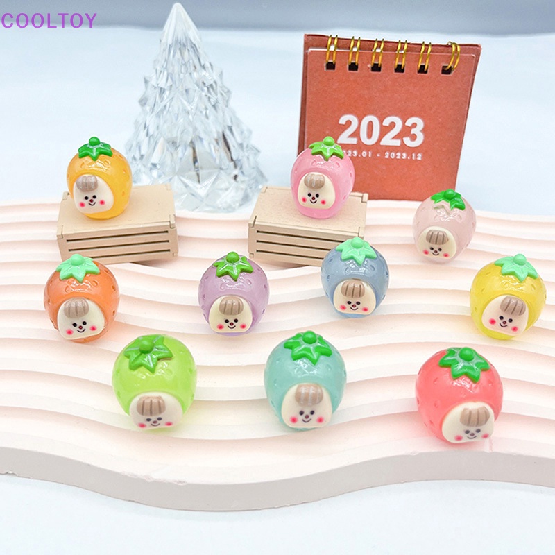 Cooltoy 1 Tượng Động Vật / Trái Cây Huỳnh Quang Trang Trí Nhà Cửa