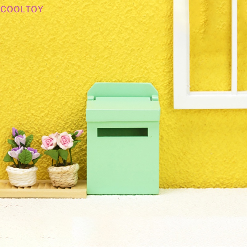 Cooltoy 1 Mô Hình Hộp Thư mini Nhiều Màu Trang Trí Nhà Búp Bê