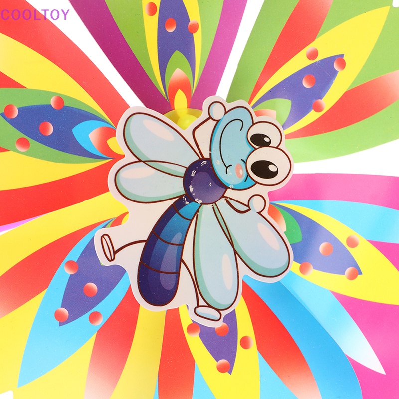 Cooltoy Set 2 Cối Xay Gió Bằng Nhựa Một Lớp Nhiều Màu Sắc Hình Hoa Bướm Trang Trí Sân Vườn Bán Chạy Cho Trẻ Em