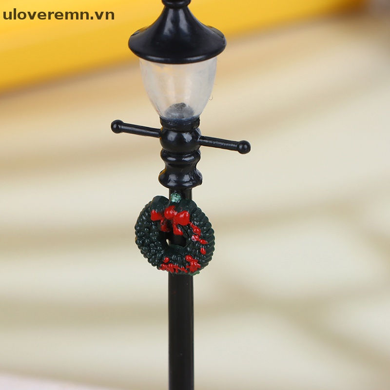 Mô Hình Đèn Đường Mini Tỉ Lệ 1 / 12 Trang Trí Nhà Búp Bê