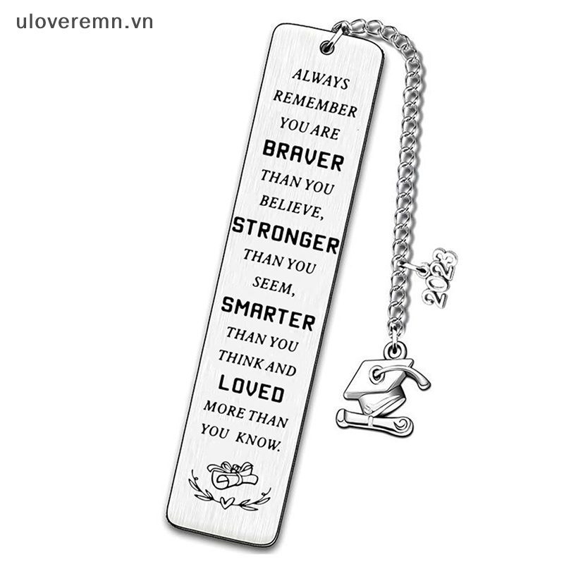 Bookmark Bằng Thép Không Gỉ 2023 Đính Tua Rua Dài Dành Cho Giáo Viên