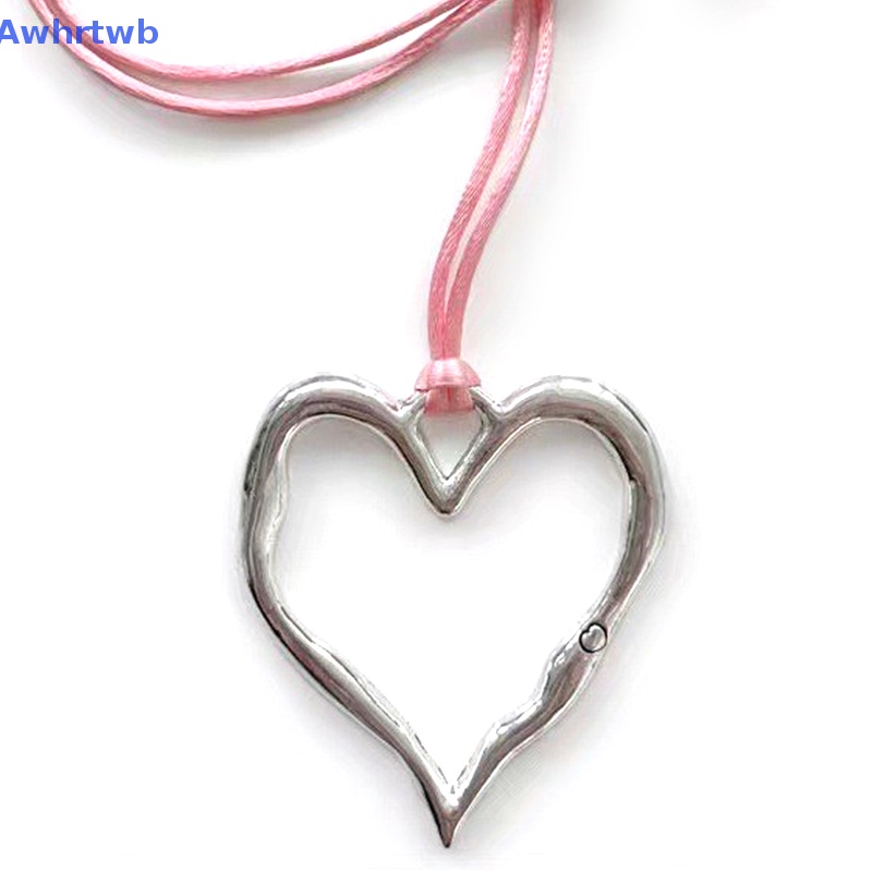 Vòng Cổ Choker Mặt Hình Trái Tim Rỗng Phong Cách Punk Ngọt Ngào Cá Tính Có Thể Điều Chỉnh Cho Nữ Mới