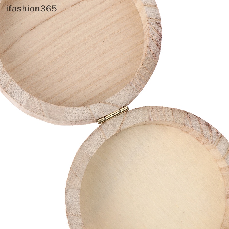 Hộp Đựng Trang Sức Hình Tròn Có Khóa Phong Cách Vintage Thời Trang ifashion365