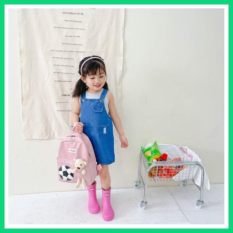 Ba Lô Vải Siêu Nhẹ In Họa Tiết Hoạt Hình Dễ Thương Cho Bé