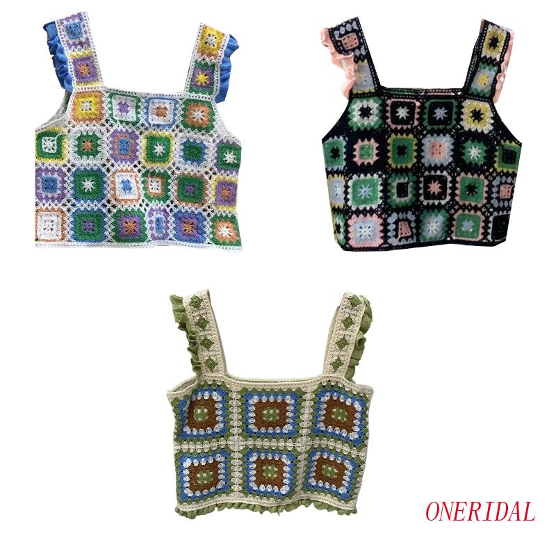 Áo Hai Dây Cổ Vuông Nhiều Màu Sắc Phong Cách Boho Cổ Điển Thời Trang Mùa Hè Cho Nữ