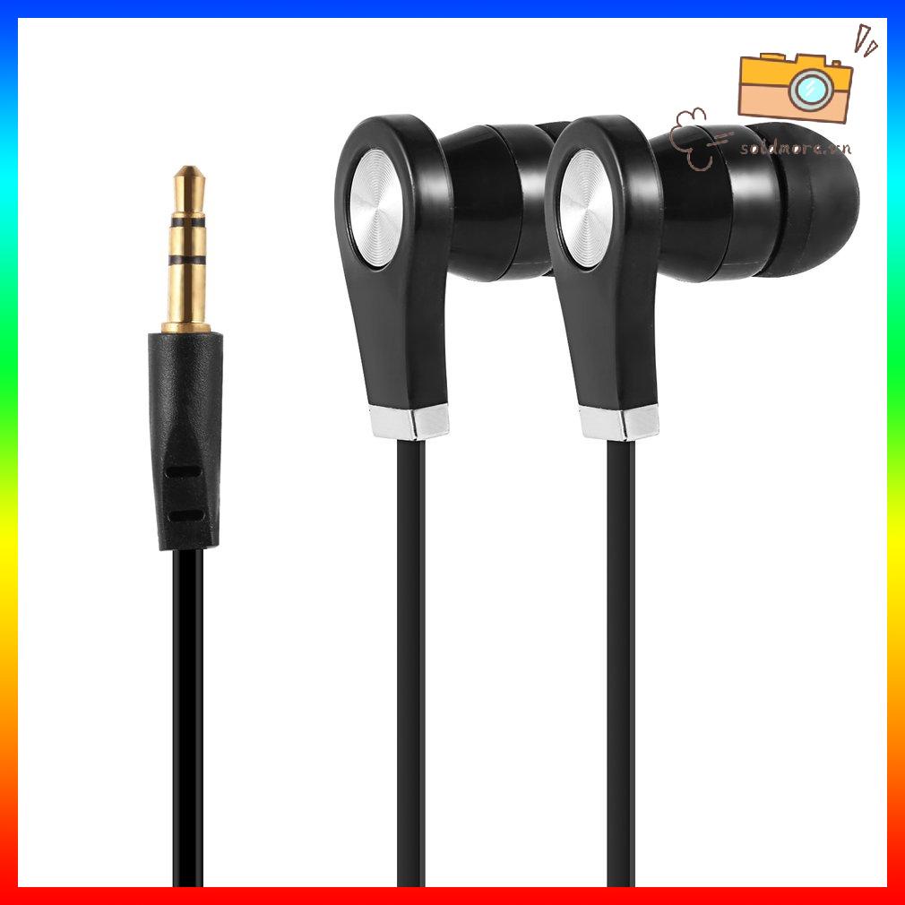 Tai nghe siêu nhẹ 3,5m màu đen