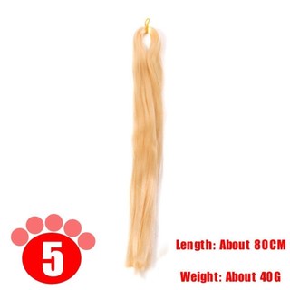Tóc Giả Màu Đen 80cm Cho Búp Bê bjd