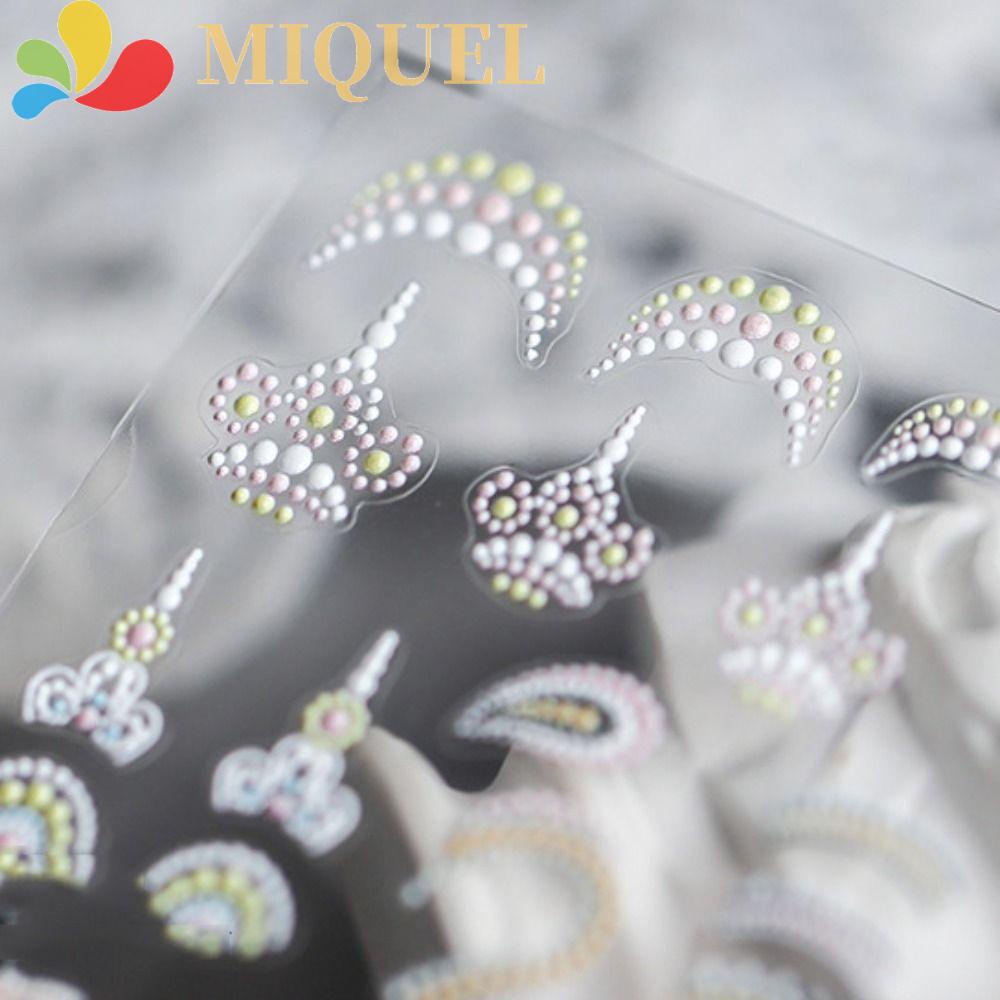 Miếng Dán Trang Trí Móng Tay Họa Tiết Phong Cách Bohemian