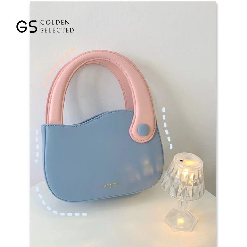 [Species Series] Túi Đeo Chéo Nhỏ Màu Tương Phản Phong Cách Mới Cho Nữ