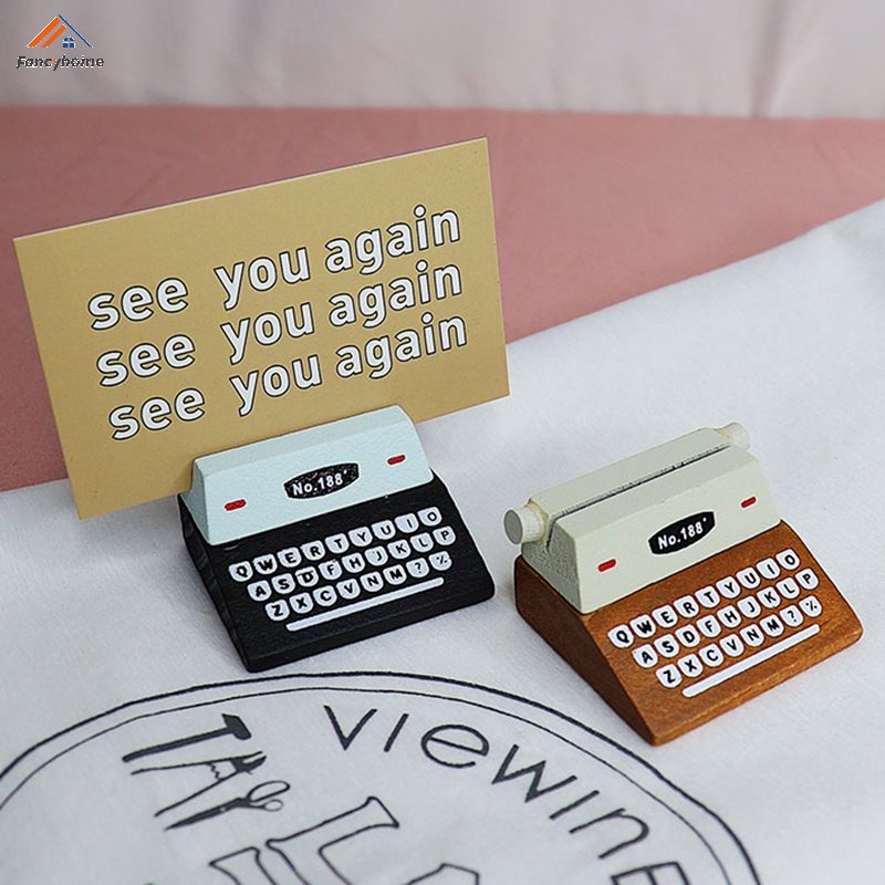 Kẹp Gỗ Giữ Thẻ Mini Thiết Kế Sáng Tạo Tiện Lợi Dễ Sử Dụng