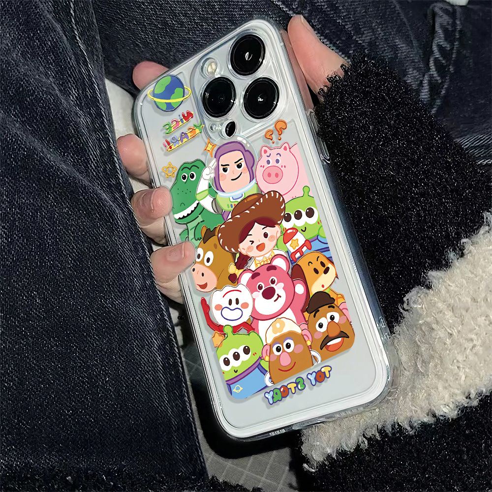 ✅Ốp Điện Thoại Dẻo Họa Tiết Hoạt Hình Toy Story Dễ Thương Chống Sốc Cho Iphone14Proiphone12Plus1378Max 11 6In