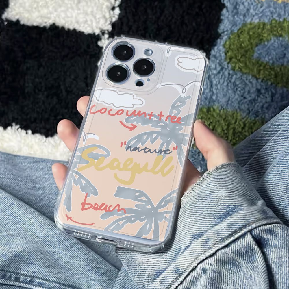 ✅Ốp Điện Thoại Mềm Chống Sốc Phong Cách Đơn Giản Cho Iphone 14proiPhone12maxplus Apple 78 1311 6In FRQI