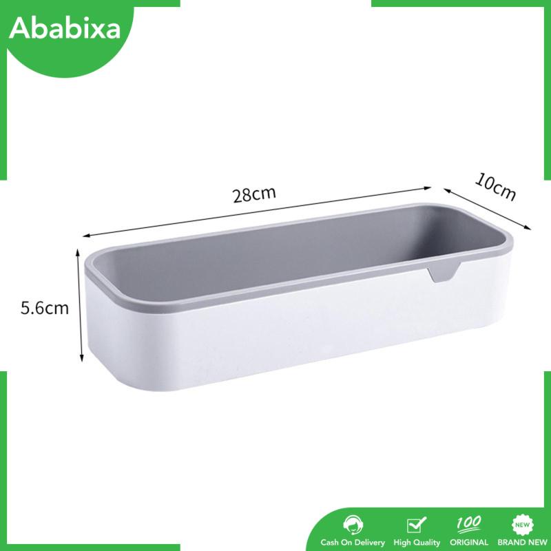 [Ababixa] Giá Đỡ Đồ Dùng Phòng Tắm Gắn Tường Có Lỗ Thoát Nước. Không Khoan. Kệ Đựng Đồ Dùng Nhà Bếp / Phòng Tắm Tiện Dụng Phụ Kiện Cho Nhà Tắm Tiện Dụng Và Bền