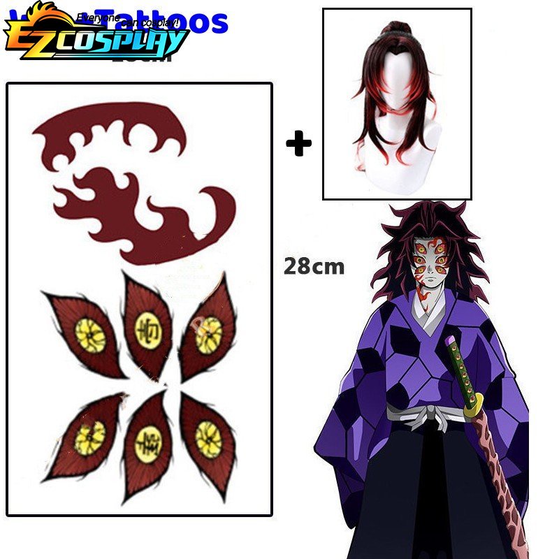 Tóc Giả Hóa Trang Nhân Vật Michikatsu Tsugikuni Kimetsu No Yaiba Swordsmith Village Arc